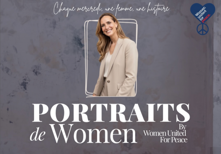 Portrait d'aurélie yiflach par Women United for Peace