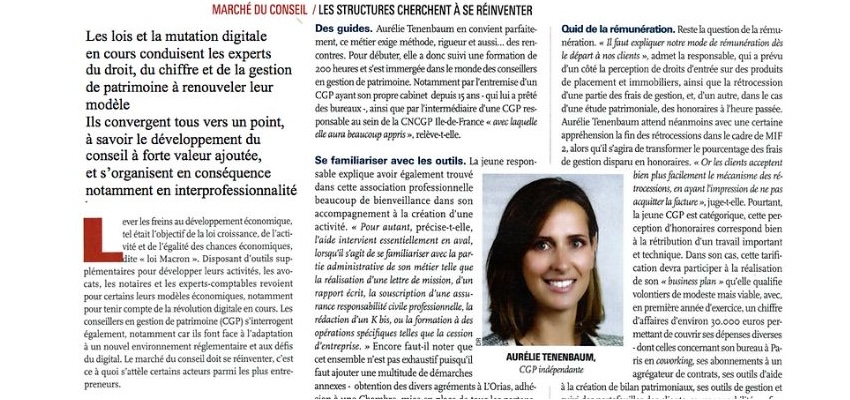 Serenitys Patrimoine dans la presse : témoignage Aurélie Yiflach